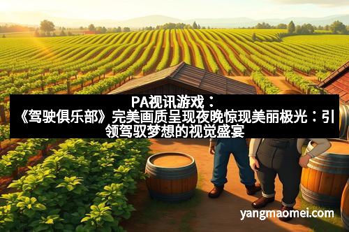 PA视讯游戏：《驾驶俱乐部》完美画质呈现夜晚惊现美丽极光：引领驾驭梦想的视觉盛宴